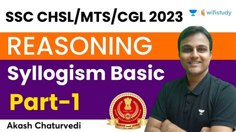 Syllogism Basic Part 1 Reasoning SSC CHSL MTS CGL 2023 Akash