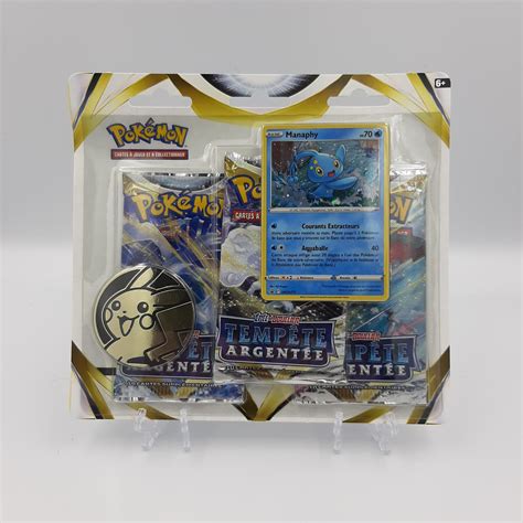 Tripack Scellé Sous Blister De 3 Booster Pokémon Epée Et Bouclier