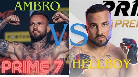 Dymy Ambro Vs Hellboy Na Prime Panel Prime Mma Youtube