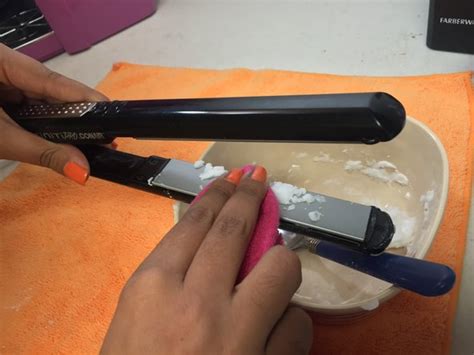 Clean Hair Straightener Plates Online
