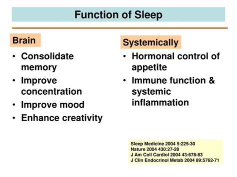 Ppt Sleep And Health Powerpoint Presentation Free Download Id 1329275