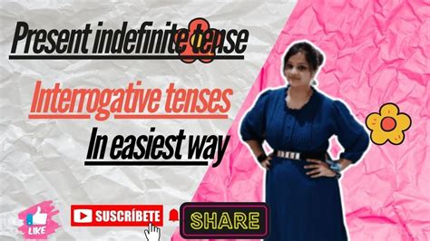 INTERROGATIVE TENSES IN PRESENT INDEFINITE TENSES Learn In The Easiest