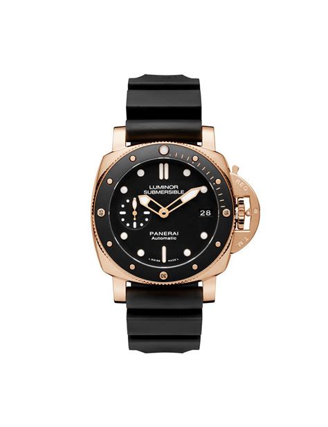 PANERAI LUMINOR SUBMERSIBLE 1950 3 DAYS AUTOMATIC ORO ROSSO