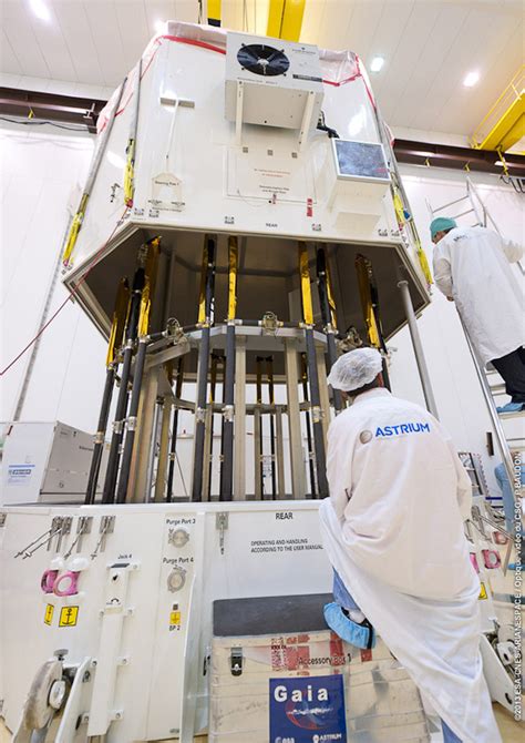 Esa Science Technology Opening The Transport Container Carrying