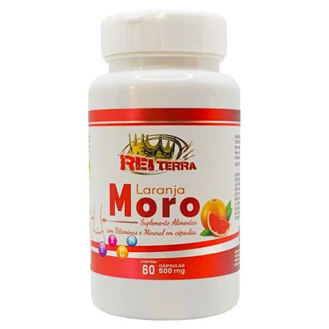 Laranja Moro Morosil 60 Cápsulas Rei Terra Shopee Brasil