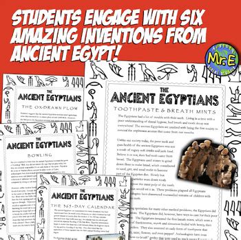 Ancient Egypt Inventions Activity Worksheet Stations For Egypt Achievements