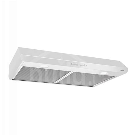 Bksh130ww Broan Nutone Bksh130ww Sahale 30 Inch Convertible Under Cabinet Range Hood 300 Max