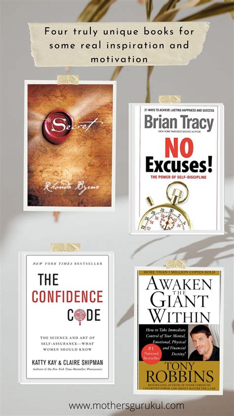 Four inspiring books for some real motivation