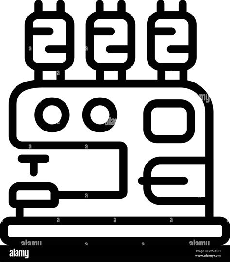 Sewing Machine Icon Outline Sewing Machine Vector Icon For Web Design