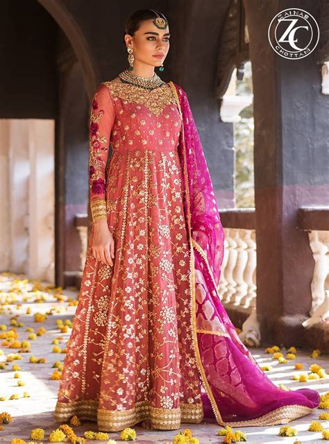 Dholki Bride Dress Inspo Its By Zainab Chotani Shadi Dresses