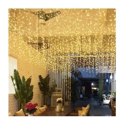 Luces Led Lluvia Navidad Interior Interconectable 10 Mts Ottech