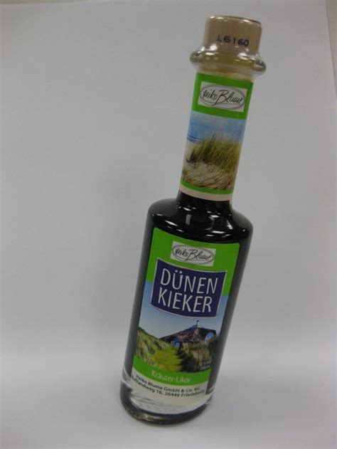 Dünenkieker 32vol 02l Schiefe Flasche Heiko Blume Shop