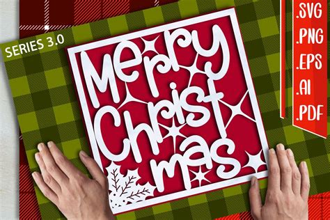 Christmas Card 3 0 Svg Eps Ai Png Pdf Graphic By Assalwaassalwa