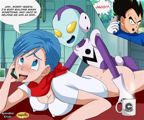 Rule 34 1girls 2boys Bulma Briefs Cheating Dragon Ball Dragon Ball Super Female Fucked Silly