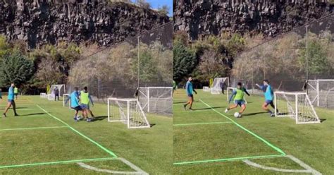 Piero Quispe Se Luce Con Golazo En Entrenamiento Del Pumas De La UNAM