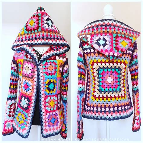 Ravelry Grannysquare Cardigan Pattern By Annah Haakt