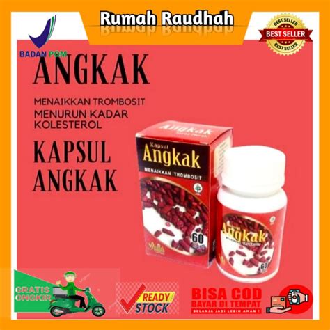 Jual Kapsul Angkak Beras Merah Original Kapsul Meningkatkan