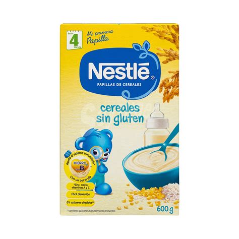 Nestl Papilla De Multicereales Sin Gluten A Partir De Meses Caja G