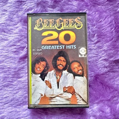 Bee Gees 20 Greatest Hits Cassette Tape Shopee Singapore