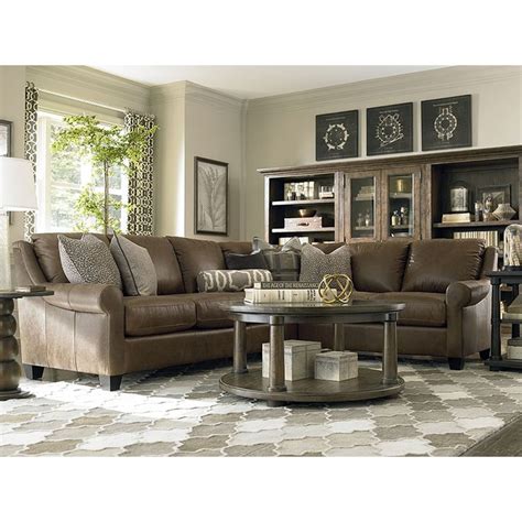 Bassett Lsectll Ellery Large L Shaped Sectional Discount Furniture