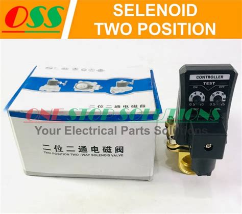 Jual SOLENOID VALVE KUNINGAN TWO POSITION TWO WAY SELENOID VALVE AC