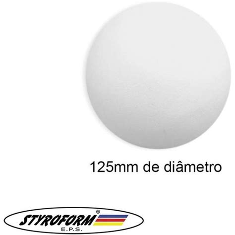 Bola De Isopor Eps Mm Pacote C Bolinhas Styroform Bola De