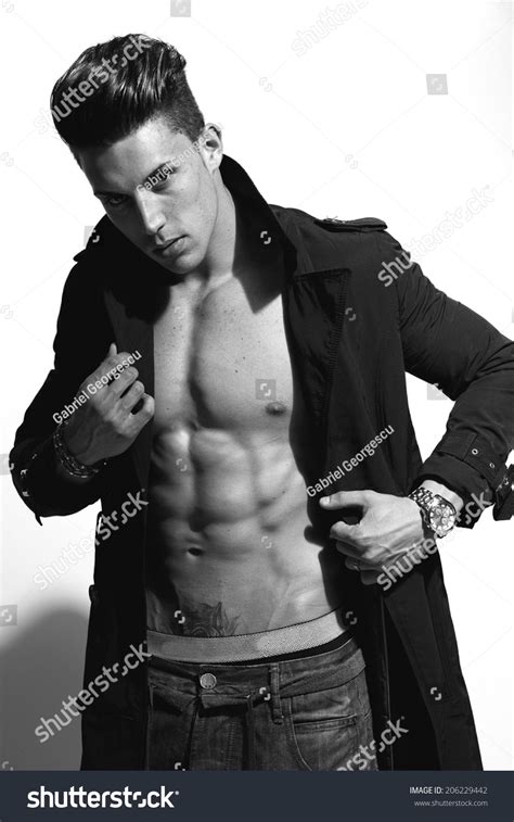 Sexy Fashion Portrait Hot Male Model Stock Photo Shutterstock