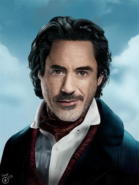 Sherlock Holmes - Robert Downey Jr. (Video Link) by Ondjage on DeviantArt