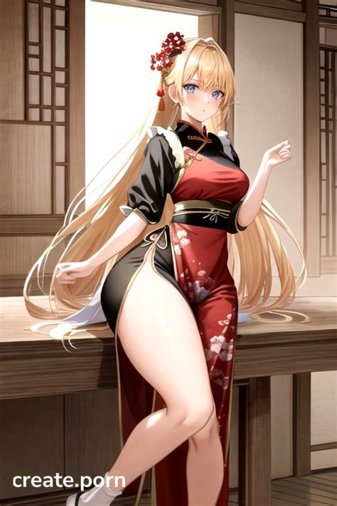 Apron Extremely Large Ass Chinese Hanfu AI Porn