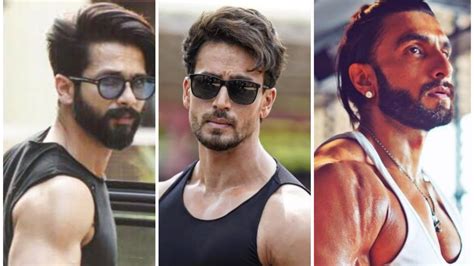 Shahid Kapoor Tiger Shroff Ranveer Singh B Town Men Set Standards