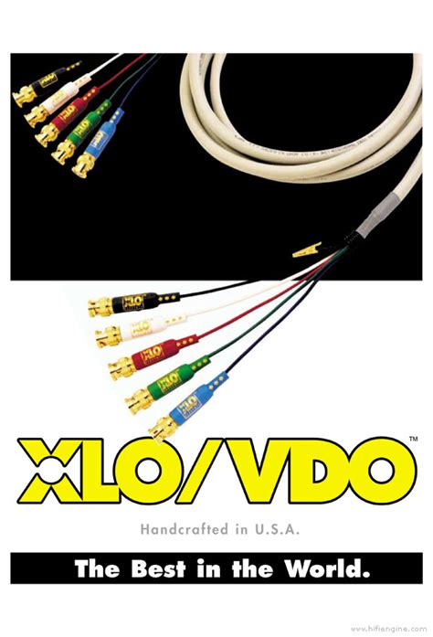 XLO VDO Product Brochure | HiFi Engine