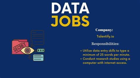 Data Entry Remote - Wibblex Jobs