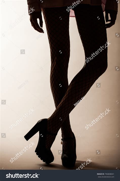 Naked Woman Sexy Silhouette Sensual Girl Stock Photo 796808041 Shutterstock