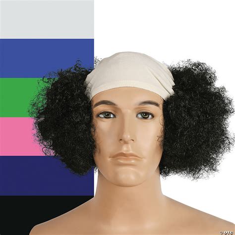 Adults Bald Curly Clown Wig Oriental Trading