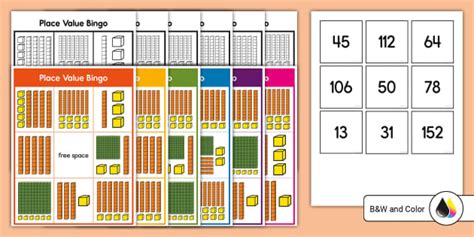 Place Value Bingo Teacher Made Twinkl Worksheets Library