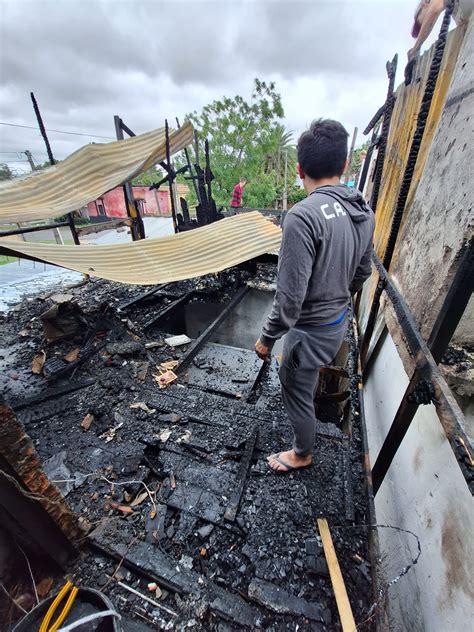 Una familia perdió todo en un incendio y solicita ayuda para