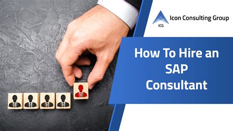 How To Hire An Sap Consultant Icon Consulting Group