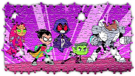 Teen Titans Go Jigsaw Puzzle 60 Pieces Youtube