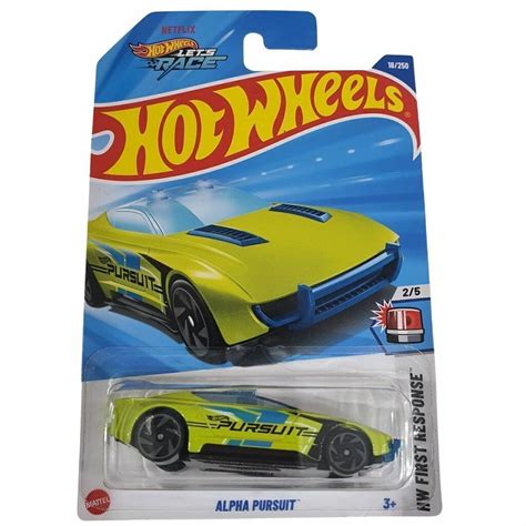 Hot Wheels ALPHA PURSUIT HW FIRST RESPONSE HYW Shopee Brasil
