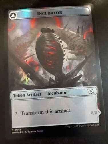 Incubator Phyrexian Double Sided Token Foil March Of The Machine Ebay