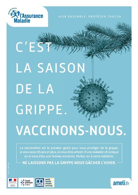 Ne Laissons Pas La Grippe Nous G Cher Lhiver Vaccinons Nous Ville