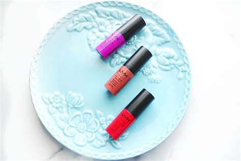 Nyx Cosmetics Soft Matte Lipstick : Review + Swatches - Treceefabulous