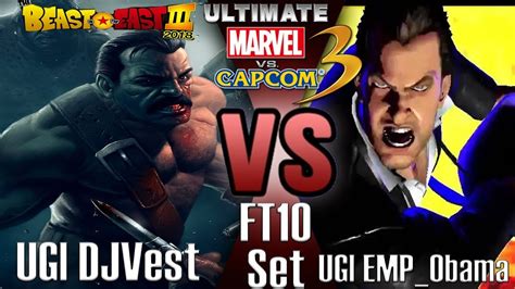 The Beast In The East Umvc Ft Set Ug Djvest Vs Ug Emp Obama