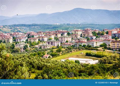 Countryside Village Natural Environment - Turkey Stock Image - Image of ...