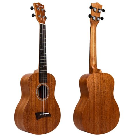 Kmise Tenor Ukulele Solid Mahogany Ukelele 26 Inch 18 Frets 4 String