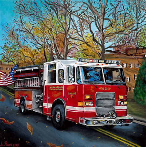 Baltimore City Fire Department Engine No 21