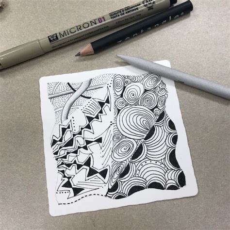 Learned Zentangle Zentangle Learning Yay