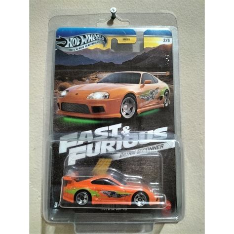 Jual Hot Wheels Fast Furious BRIAN O CONNER Toyota Supra Orange Shopee Indonesia