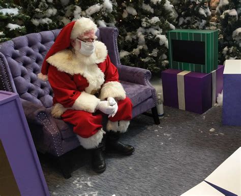 No Sitting On Laps, No Whispering Gift Requests While Visiting Santa In