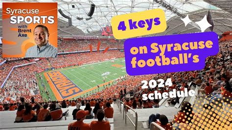 Answering 4 Key Questions About The 2024 Syracuse Football Schedule